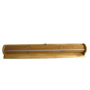 Greenline-RollUp "Bambus rund 2"  mit Bedruckung (greenline)